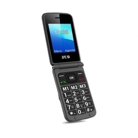 Teléfono Móvil SPC Stella 2 para Personas Mayores/ Negro Teléfono Móvil SPC Stella 2 para Personas Mayores/ Negro