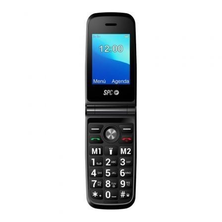 Teléfono Móvil SPC Titan para Personas Mayores/ Negro Teléfono Móvil SPC Titan para Personas Mayores/ Negro