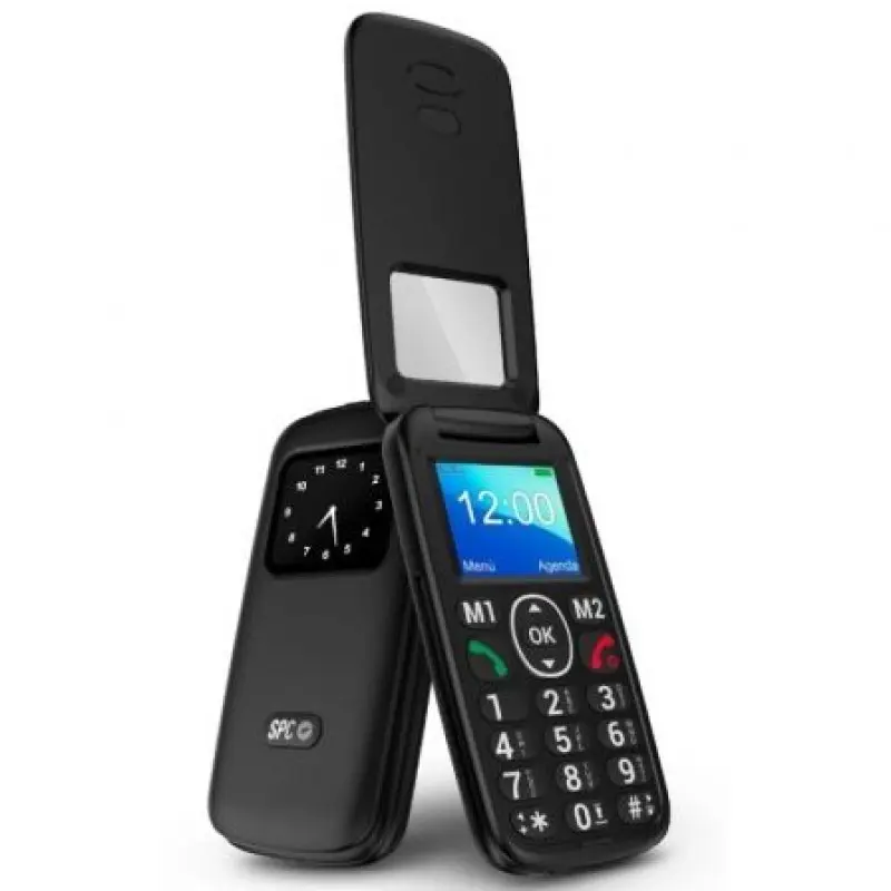Teléfono Móvil SPC Titan View para Personas Mayores/ Negro Teléfono Móvil SPC Titan View para Personas Mayores/ Negro