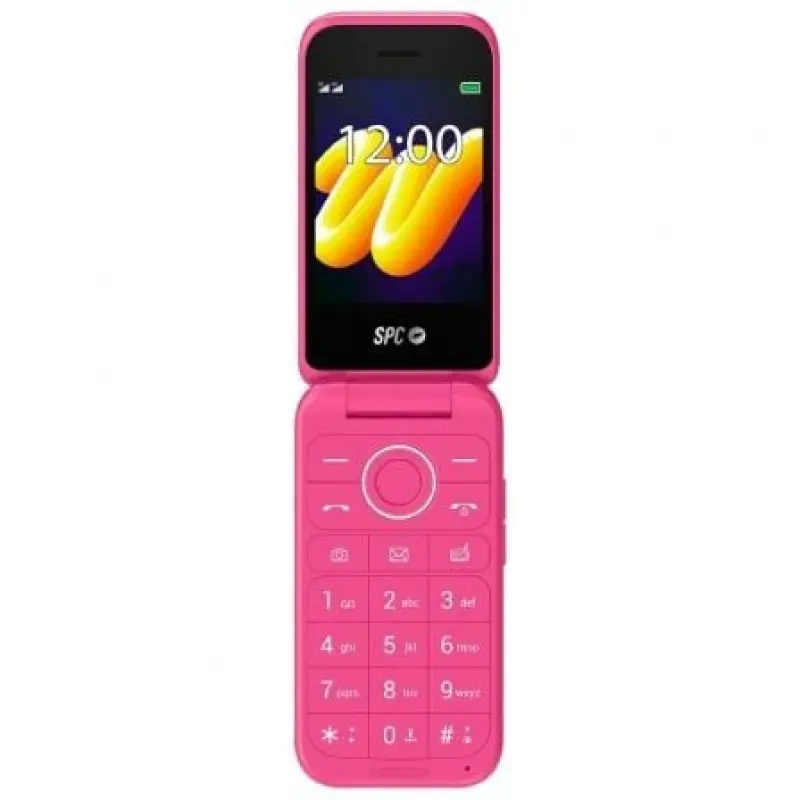 Teléfono Móvil SPC WILD para Personas Mayores/ 4G/ Rosa Teléfono Móvil SPC WILD para Personas Mayores/ 4G/ Rosa