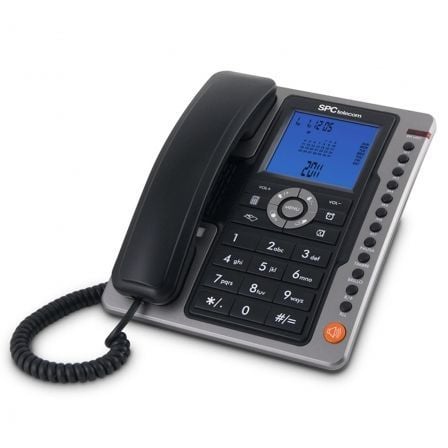 Teléfono SPC Telecom 3604/ Negro Teléfono SPC Telecom 3604/ Negro