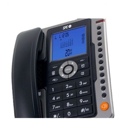 Teléfono SPC Telecom 3604/ Negro Teléfono SPC Telecom 3604/ Negro