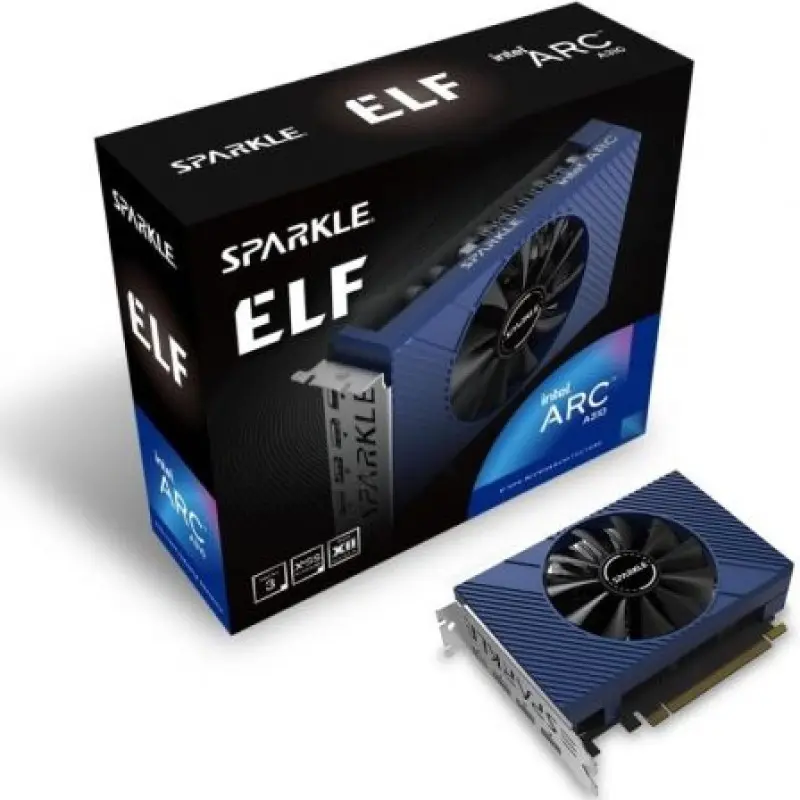 Tarjeta Gráfica Sparkle Intel Arc A310 ELF/ 4GB GDDR6 Tarjeta Gráfica Sparkle Intel Arc A310 ELF/ 4GB GDDR6