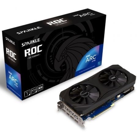 Tarjeta Gráfica Sparkle Intel Arc A750 ROC OC/ 8GB GDDR6 Tarjeta Gráfica Sparkle Intel Arc A750 ROC OC/ 8GB GDDR6