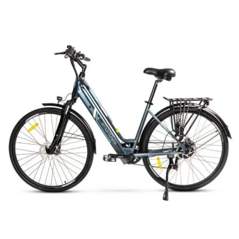 Bicicleta Eléctrica SmartGyro Ebike Sunset Titanium/ Motor 250W/ Ruedas 27.5'/ Titanium Bicicleta Eléctrica SmartGyro Ebike Sunset Titanium/ Motor 250W/ Ruedas 27.5'/ Titanium