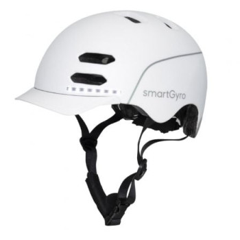 Casco para Adulto SmartGyro Helmet/ Tamaño L/ Blanco Casco para Adulto SmartGyro Helmet/ Tamaño L/ Blanco