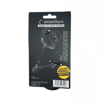 Espejo Retrovisor para Manillar SmartGyro SG27-345/ Compatible con Modelo Raptor Espejo Retrovisor para Manillar SmartGyro SG27-345/ Compatible con Modelo Raptor