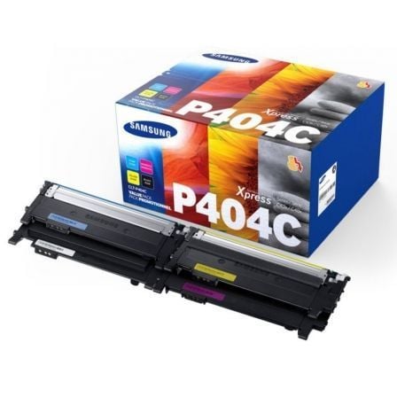 Tóner Original Samsung CLT-404S Multipack/ Cian/ Magenta/ Amarillo/ Negro Tóner Original Samsung CLT-404S Multipack/ Cian/ Magenta/ Amarillo/ Negro
