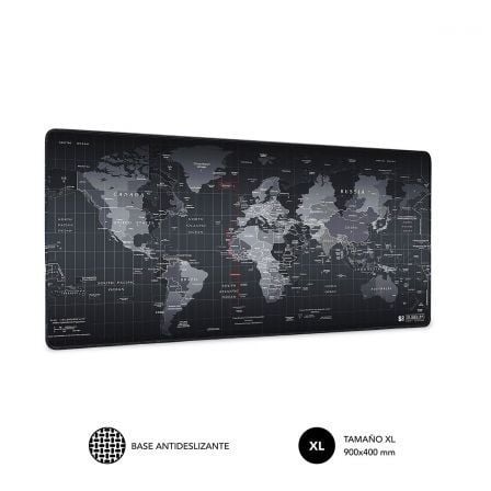 Alfombrilla Subblim 01PUW01 World XL/ 900 x 400 x 3 mm Alfombrilla Subblim 01PUW01 World XL/ 900 x 400 x 3 mm