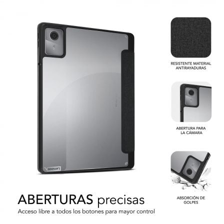 Funda Subblim Clear Shock Case CST-5SC130 para Tablet Lenovo M11 de 11'/ Negra Funda Subblim Clear Shock Case CST-5SC130 para Tablet Lenovo M11 de 11'/ Negra