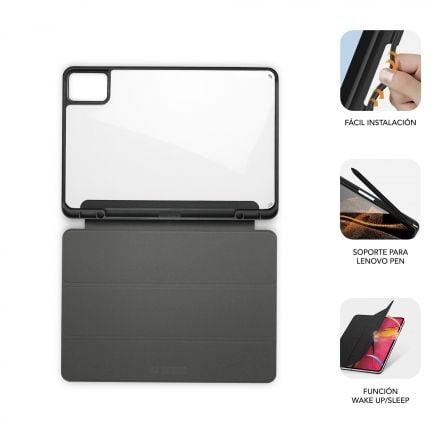Funda Subblim Clear Shock Case CST-5SC130 para Tablet Lenovo M11 de 11'/ Negra Funda Subblim Clear Shock Case CST-5SC130 para Tablet Lenovo M11 de 11'/ Negra