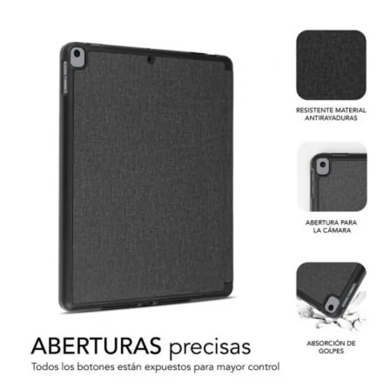 Funda Subblim Shock Case para Tablet iPad 9/8/7 Gen 10.2'/ Negra Funda Subblim Shock Case para Tablet iPad 9/8/7 Gen 10.2'/ Negra