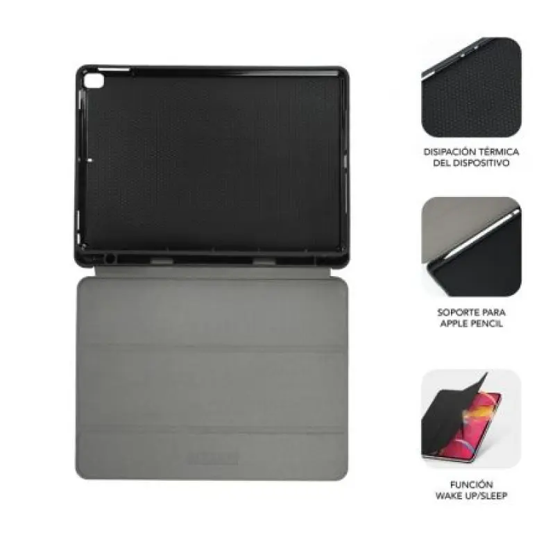 Funda Subblim Shock Case para Tablet iPad 9/8/7 Gen 10.2'/ Negra Funda Subblim Shock Case para Tablet iPad 9/8/7 Gen 10.2'/ Negra