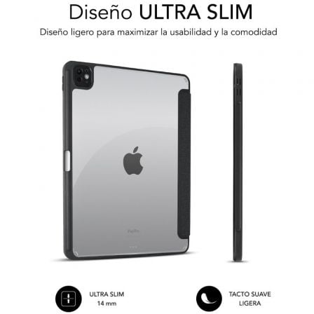 Funda Subblim Clear Shock Case para iPad Pro 11' 2024 M4/ Negra Funda Subblim Clear Shock Case para iPad Pro 11' 2024 M4/ Negra