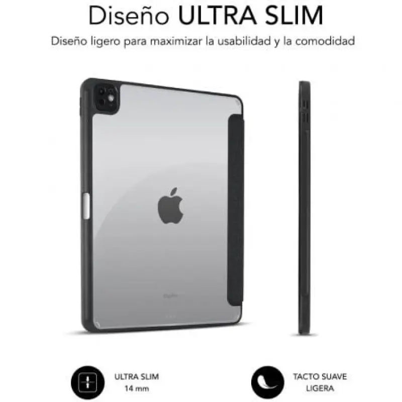 Funda Subblim Clear Shock Case para iPad Pro 11' 2024 M4/ Negra Funda Subblim Clear Shock Case para iPad Pro 11' 2024 M4/ Negra