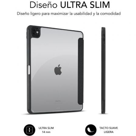 Funda Subblim Clear Shock Case para iPad Pro 12.9' 2024 M4/ Negra Funda Subblim Clear Shock Case para iPad Pro 12.9' 2024 M4/ Negra
