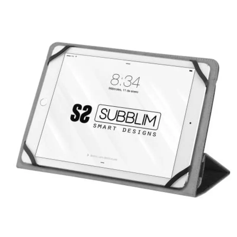 Funda Subblim Clever Stand para Tablets de 9'-10.1'/ Negra Funda Subblim Clever Stand para Tablets de 9'-10.1'/ Negra