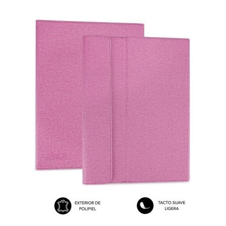 Funda Subblim Clever Stand para Tablets de 9'-10.1'/ Rosa Funda Subblim Clever Stand para Tablets de 9'-10.1'/ Rosa