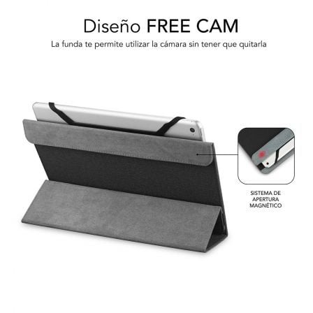 Funda Subblim Freecam para Tablets de 10.1'-11'/ Negra Funda Subblim Freecam para Tablets de 10.1'-11'/ Negra