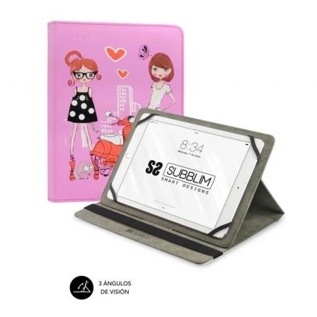 Funda Subblim Trendy Fashion Girls para Tablets de 10.1'-11' Funda Subblim Trendy Fashion Girls para Tablets de 10.1'-11'