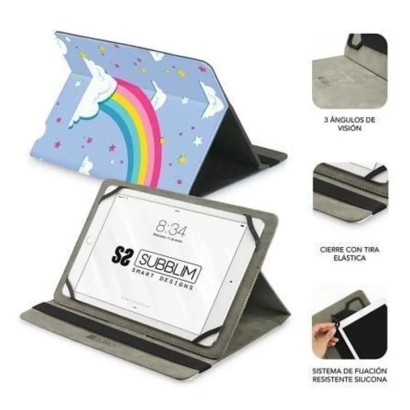 Funda Subblim Trendy Case Unicorn para Tablets de 10.1'-11' Funda Subblim Trendy Case Unicorn para Tablets de 10.1'-11'
