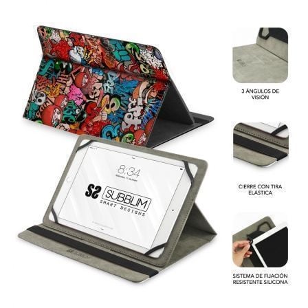 Funda Subblim Trendy Graffiti para Tablets de 10.1'-11' Funda Subblim Trendy Graffiti para Tablets de 10.1'-11'