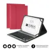 Funda con Teclado Subblim Keytab Pro Bluetooth para Tablets de 10.1'-10.8'/ Roja Funda con Teclado Subblim Keytab Pro Bluetooth para Tablets de 10.1'-10.8'/ Roja