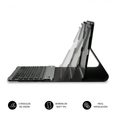 Funda con Teclado Subblim Keytab Pro Bluetooth para Lenovo Tab M11 de 11'/ Negra Funda con Teclado Subblim Keytab Pro Bluetooth para Lenovo Tab M11 de 11'/ Negra