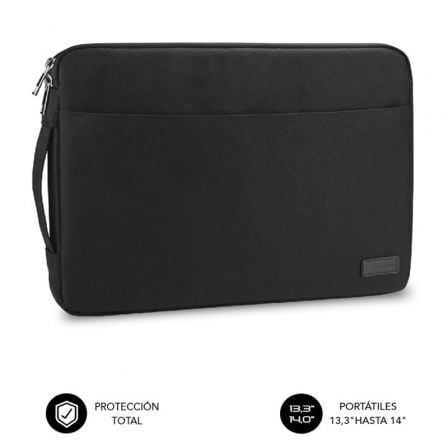 Funda Subblim Urban Laptop Sleeve para Portátiles hasta 14'/ Negra Funda Subblim Urban Laptop Sleeve para Portátiles hasta 14'/ Negra