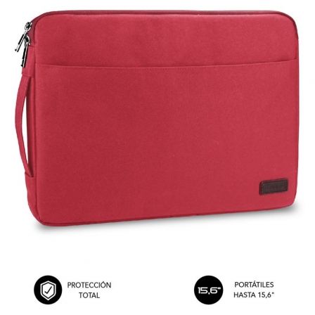 Funda Subblim Urban Laptop Sleeve para Portátiles hasta 15.6'/ Roja Funda Subblim Urban Laptop Sleeve para Portátiles hasta 15.6'/ Roja