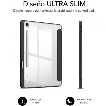 Funda Subblim Clear Shock para Tablet Samsung S9 11'/ S9 FE 10.9'/ Negra Funda Subblim Clear Shock para Tablet Samsung S9 11'/ S9 FE 10.9'/ Negra