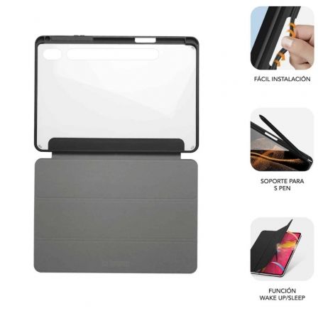 Funda Subblim Clear Shock para Tablet Samsung S9 11'/ S9 FE 10.9'/ Negra Funda Subblim Clear Shock para Tablet Samsung S9 11'/ S9 FE 10.9'/ Negra