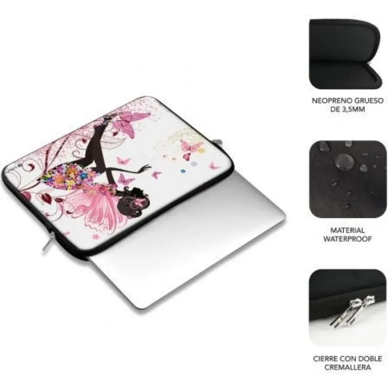 Funda Subblim Trendy Sleeve Neo Hada para Portátiles hasta 15.6' Funda Subblim Trendy Sleeve Neo Hada para Portátiles hasta 15.6'