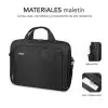 Maletín Subblim Oxford para Portátiles hasta 14'/ Negro Maletín Subblim Oxford para Portátiles hasta 14'/ Negro