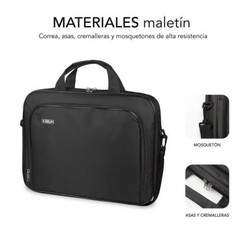 Maletín Subblim Oxford para Portátiles hasta 14'/ Negro Maletín Subblim Oxford para Portátiles hasta 14'/ Negro
