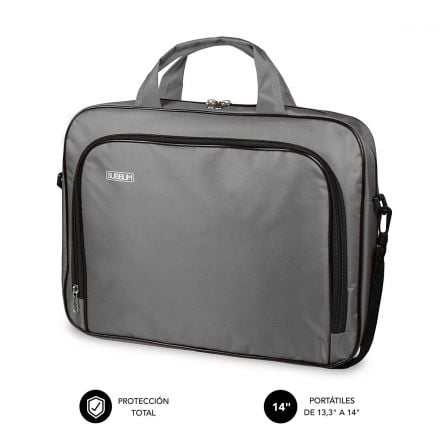 Maletín Subblim Oxford para Portátiles hasta 14'/ Gris Maletín Subblim Oxford para Portátiles hasta 14'/ Gris