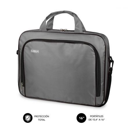 Maletín Subblim Oxford para Portátiles hasta 16'/ Gris Maletín Subblim Oxford para Portátiles hasta 16'/ Gris