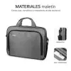 Maletín Subblim Oxford para Portátiles hasta 16'/ Gris Maletín Subblim Oxford para Portátiles hasta 16'/ Gris