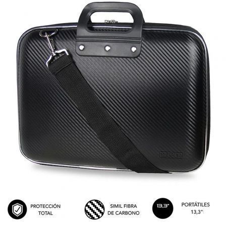 Maletín Subblim Eva Carbon para Portátiles hasta 13.3'/ Semi Rígido/ Negro Maletín Subblim Eva Carbon para Portátiles hasta 13.3'/ Semi Rígido/ Negro