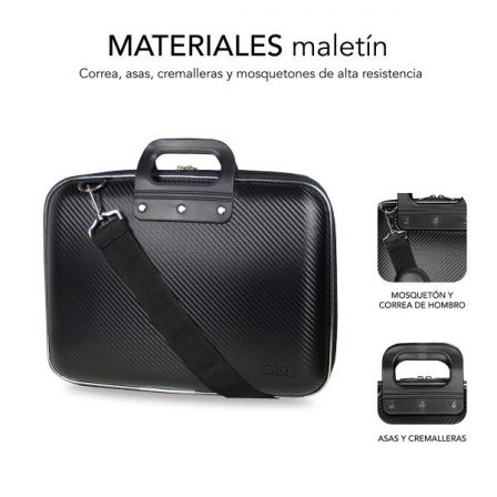 Maletín Subblim Eva Carbon para Portátiles hasta 13.3'/ Semi Rígido/ Negro Maletín Subblim Eva Carbon para Portátiles hasta 13.3'/ Semi Rígido/ Negro