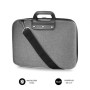 Maletín Subblim EVA Laptop Bag PL para Portátiles hasta 13.3'/ Cinta para Trolley/ Gris