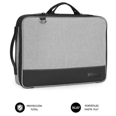 Maletín Subblim Advance Laptop Sleeve para Portátiles hasta 15.6'/ Gris Maletín Subblim Advance Laptop Sleeve para Portátiles hasta 15.6'/ Gris