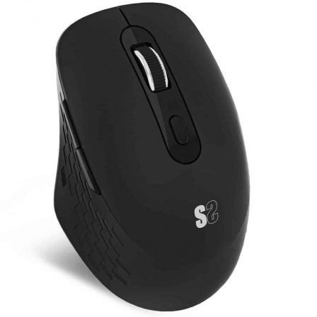 Ratón Ergonómico Inalámbrico por Bluetooth/ 2.4GHz Subblim Curve Ergo Dual Battery/ Batería recargable/ Hasta 1600 DPI/ Negro Ratón Ergonómico Inalámbrico por Bluetooth/ 2.4GHz Subblim Curve Ergo Dual Battery/ Batería recargable/ Hasta 1600 DPI/ Negro