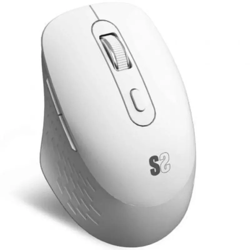 Ratón Ergonómico Inalámbrico por Bluetooth/ 2.4GHz Subblim Curve Ergo Dual Battery/ Batería recargable/ Hasta 1600 DPI/ Blanco Ratón Ergonómico Inalámbrico por Bluetooth/ 2.4GHz Subblim Curve Ergo Dual Battery/ Batería recargable/ Hasta 1600 DPI/ Blanco