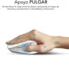 Ratón Ergonómico Inalámbrico por Bluetooth/ 2.4GHz Subblim Curve Ergo Dual Battery/ Batería recargable/ Hasta 1600 DPI/ Blanco Ratón Ergonómico Inalámbrico por Bluetooth/ 2.4GHz Subblim Curve Ergo Dual Battery/ Batería recargable/ Hasta 1600 DPI/ Blanco