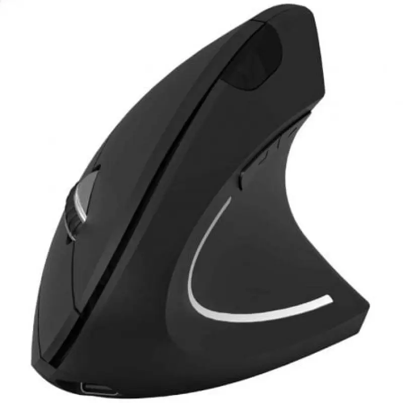 Ratón Ergonómico Inalámbrico por Bluetooth/ 2.4GHz Subblim Glide Vertical Ergo Dual Battery/ Batería Recargable/ Hasta 1600 DPI/ Negro Ratón Ergonómico Inalámbrico por Bluetooth/ 2.4GHz Subblim Glide Vertical Ergo Dual Battery/ Batería Recargable/ Hasta 1600 DPI/ Negro