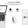 Ratón Ergonómico Inalámbrico por Bluetooth/ 2.4GHz Subblim Nature Vertical Ergo Dual Battery/ Batería Recargable/ Hasta 4000 DPI/ Blanco Ratón Ergonómico Inalámbrico por Bluetooth/ 2.4GHz Subblim Nature Vertical Ergo Dual Battery/ Batería Recargable/ Hasta 4000 DPI/ Blanco