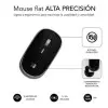Ratón Mini Inalámbrico Subblim Wireless Mini/ Hasta 1600 DPI/ Gris Espacial Ratón Mini Inalámbrico Subblim Wireless Mini/ Hasta 1600 DPI/ Gris Espacial