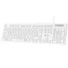 Teclado Subblim Business Slim Silencioso/ Blanco Teclado Subblim Business Slim Silencioso/ Blanco