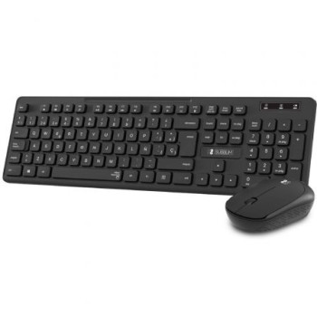 Teclado y Ratón Inalámbrico Subblim Combo Business Slim CSSW10/ Negro Teclado y Ratón Inalámbrico Subblim Combo Business Slim CSSW10/ Negro